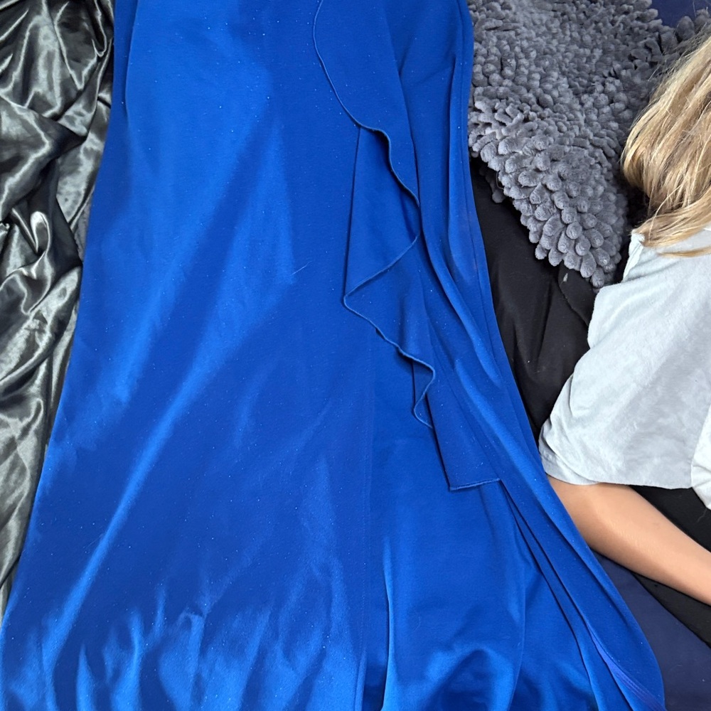 Vishal Royal Blue Dress - Picture 3 of 3